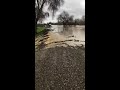 RAW: Cache Creek Levee Overtopping