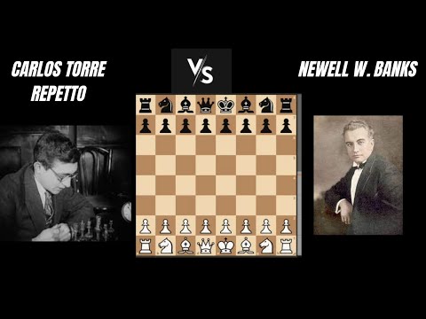 Carlos torre Repetto vs Newell Williams Banks, 1924