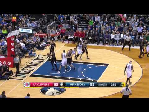 Nemanja Bjelica vs Los Angeles Clippers 30.03.2016 (14Pts)