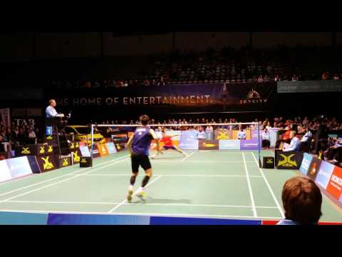 Badminton 2015 SkyCityOpen Finals Qiao Bing vs Lee Hyun Il HD