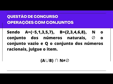 QUESTÃO COMENTADA QUADRIX 2022 - COMO RESOLVER OPERAÇÕES COM CONJUNTOS
