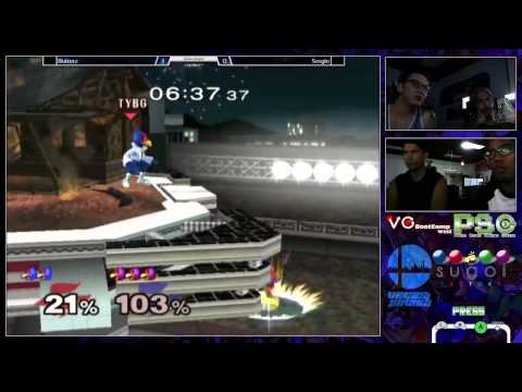 Melee - PLRAS2 - Singles CONTINUE - Butterz (Falco) vs Sergio (Falco)