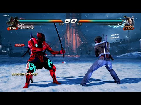 10_3 Yoshimitsu vs Master Raven ryona - Tekken 7 ( Uchiha x24 ) #tekken #matches#shorts #rtx2060
