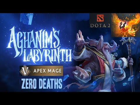 Aghanim's Labyrinth Apex Mage LVL 5 ZERO Deaths Phoenix