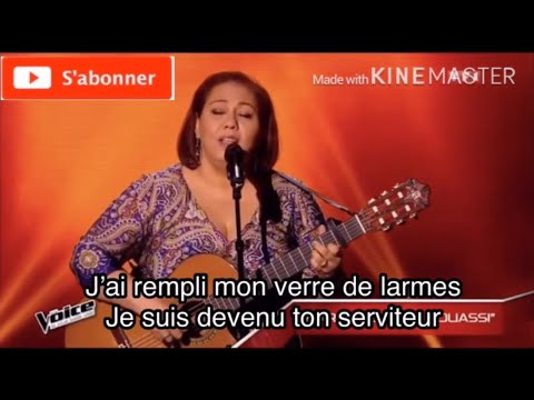 Haramtou bik nouassi Samira Brahmia the voice traduction, سميرة براهمية حرمت بك نعاسي مترجمة