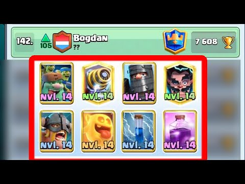 Goblin Giant sparky rage best deck Clash Royale Bogdan