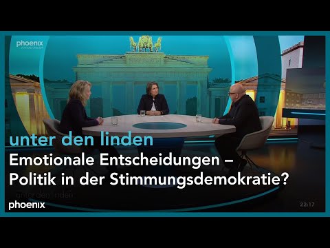 unter den linden: "Emotionale Entscheidungen – Politik in der Stimmungsdemokratie?"