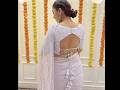 Backless Blouse Design