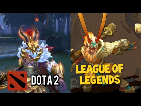 DOTA's Moneky King vs LoL's Monkey King.