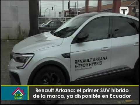 Renault Arkana: El primer SUV híbrido de la marca ya disponible en Ecuador