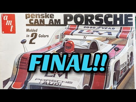 AMT/Matchbox 1/32 scale Porsche 917/10 Small scale G.B. FINAL!
