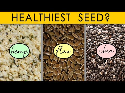 All Seeds Are Not Equal * DETAILED NUTRITION FACTS * Which Seed Is Best: Hemp - Flax -Chia?