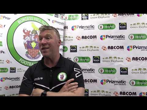 Post Match Interview | Burgess Hill Town FC 1-1 Lewes 22-04-2019
