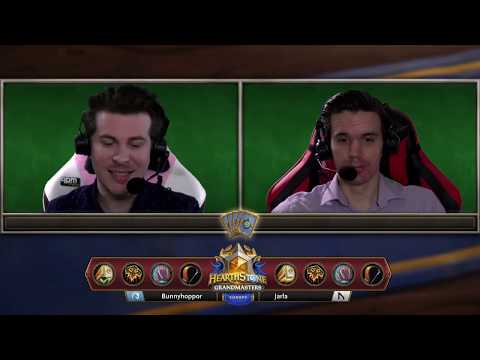 Bunnyhoppor vs Jarla - Group B Initial - Hearthstone Grandmasters Europe 2020 Season 1 - Week 3