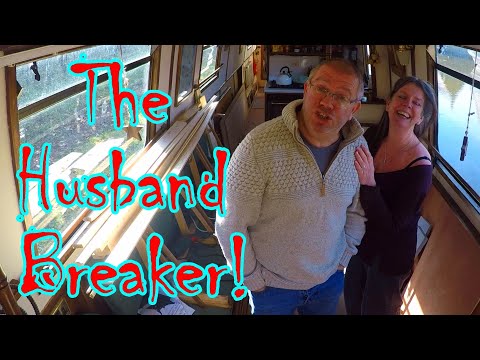 #63 Narrowboat Project Update. When the Mrs Comes To Check on Progress! Broken Husband in Her Wake!
