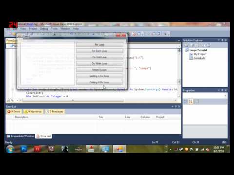 Visual Basic 2010 Tutorial 16   Ending Do While Loop Early