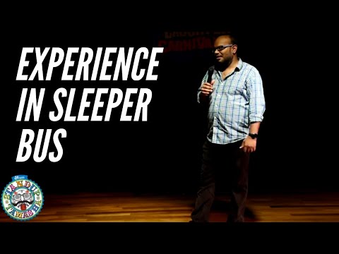 COMEDIAN PRAVEEN KUMAR | An Experience in a Sleeper Bus | STAND UP COMEDY