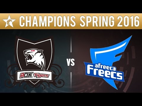 ROX Tigers vs Afreeca Freecs - League Of Legends S6 LCK Spring 2016 Game 1