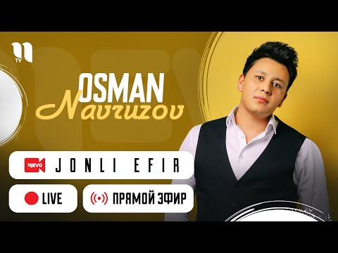 Osman Navruzov | JONLI EFIR | ПРЯМОЙ ЭФИР