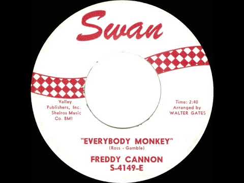 1963 HITS ARCHIVE: Everybody Monkey - Freddy Cannon