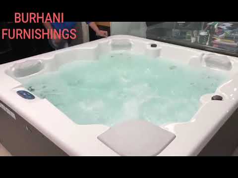 Burhani white & ivory jacuzzi spa bathtub, for home