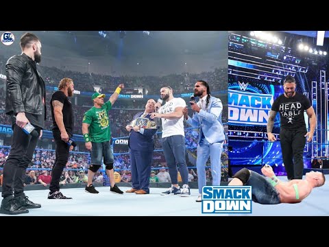 WWE Friday Night Smackdown 13 August 2021 Highlights, Mini Shield Reunion, Cena, Roman, Edge, Seth