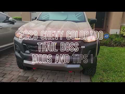 2023 Chevy Colorado Trail Boss - Mods and Tips # 2