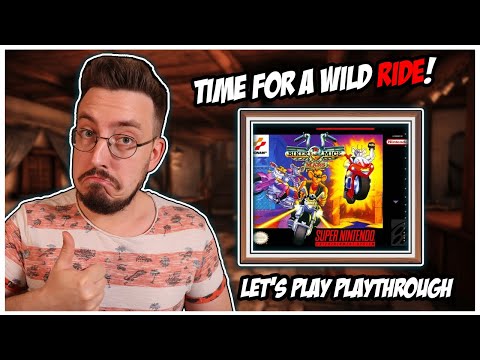 Mars or Snickers? Let's play Biker Mice From Mars (SNES, 1994) - Full Playthrough