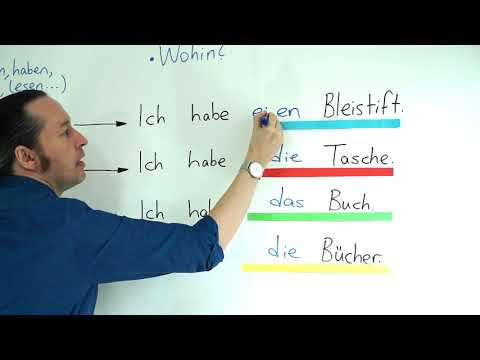 Almanca Temel A1/A2 Ders - 15 "Akkusativ" Almanca İsmin "i" Hali - Was, Wen, Wohin Soruları