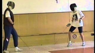 Foil lesson - Gyongyi Hanzelova