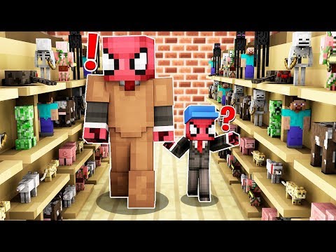 FAKİR OYUNCAK DÜKKANINDAN ALIŞVERİŞ YAPTI! 😱 - Minecraft
