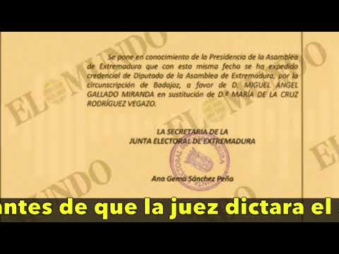 "Las 28 horas de la acreditación exprés del líder del PSOE de Extremadura para evitar..." El Mundo