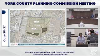 York County Planning Commission Meeting August 10, 2026