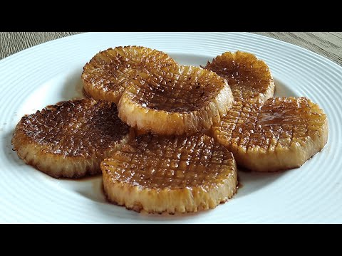 White Radish Daikon Steak | How to Cook White Radish