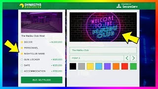 GTA Online Nightlife DLC Update Buying Nightclubs - Picking A Name, Designing The Interior & MORE!