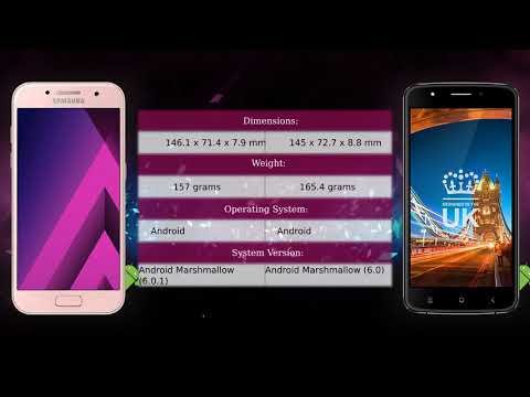 Samsung Galaxy A5 2017 vs STK Sync 5e Dual SIM - Phone comparison