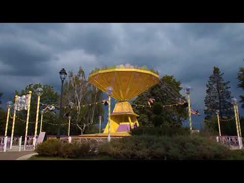 Karuzela łańcuchowa huśtawkowa Śląskie Wesołe Miasteczko Legendia