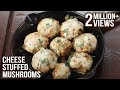 Cheese Stuffed Mushrooms | How To Make Stuffed Mushroom | Mushroom Recipe By Chef Varun Inamdar