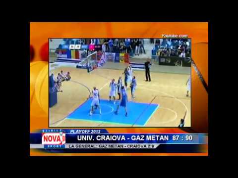 Playoff 2013: Victorie şi bătaie în meciul doi cu Craiova - NovaTv