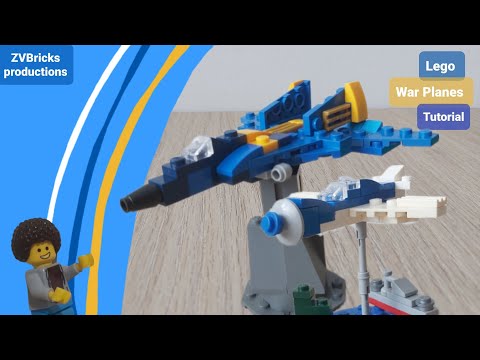 Two amazing lego warplanes you need to have in your collection!! #lego #warthunder #fighterjet 