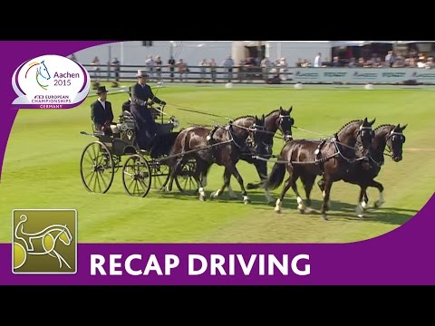 Recap Driving Dressage Day 2 - Aachen - FEI European Championships 2015