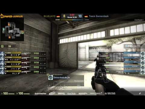 Gamerdesk vs. BLUEJAYS | ESL Frühlingsmeisterschaft 2015 Cup #2 | de_cache