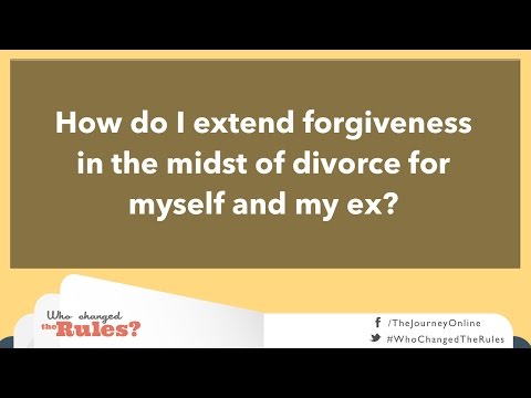How do I forgive in a divorce?