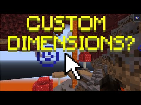 Shokkwaves - Mojang Added Custom Dimensions To Minecraft 1.16!