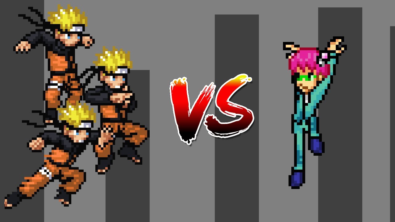 Saiki k Vs Naruto Uzumaki | Sticknodes sprite animation