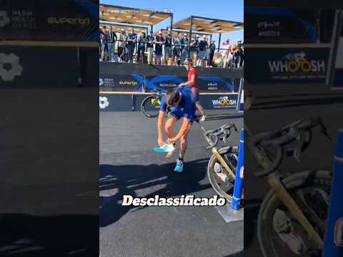 Um detalhe bobo tirou a vitória dele