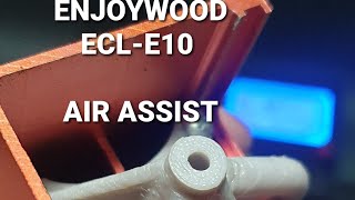 Project air assist Enjoywood ECL-E10 whit refriger compressor and nozzle 3D printed ABS