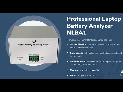 Laptop Battery Analyzer NLBA1 - Smart Battery System  Part-1