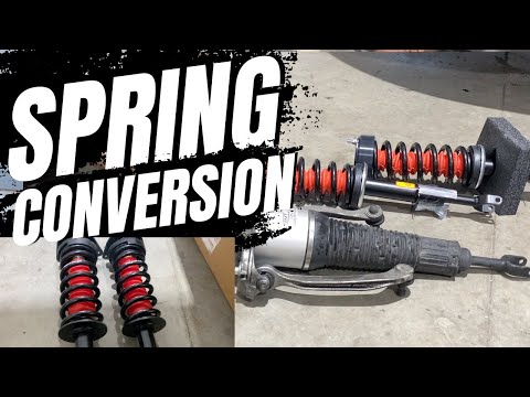 Audi A8L Air Suspension DELETE: Easy DIY Conversion to Springs (Save THOUSANDS!)
