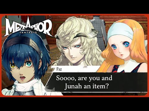 Are you and Junah... - Metaphor: ReFantazio